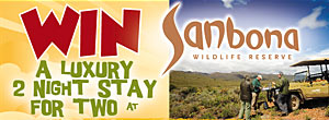 Win a Luxury Stay at Sanbona Wildlife Reserve!